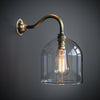 Frieda Clear Glass Wall Light