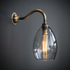 Jules Clear Glass Wall Light