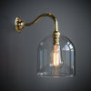 Frieda Clear Glass Wall Light