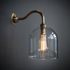 Frieda Clear Glass Wall Light