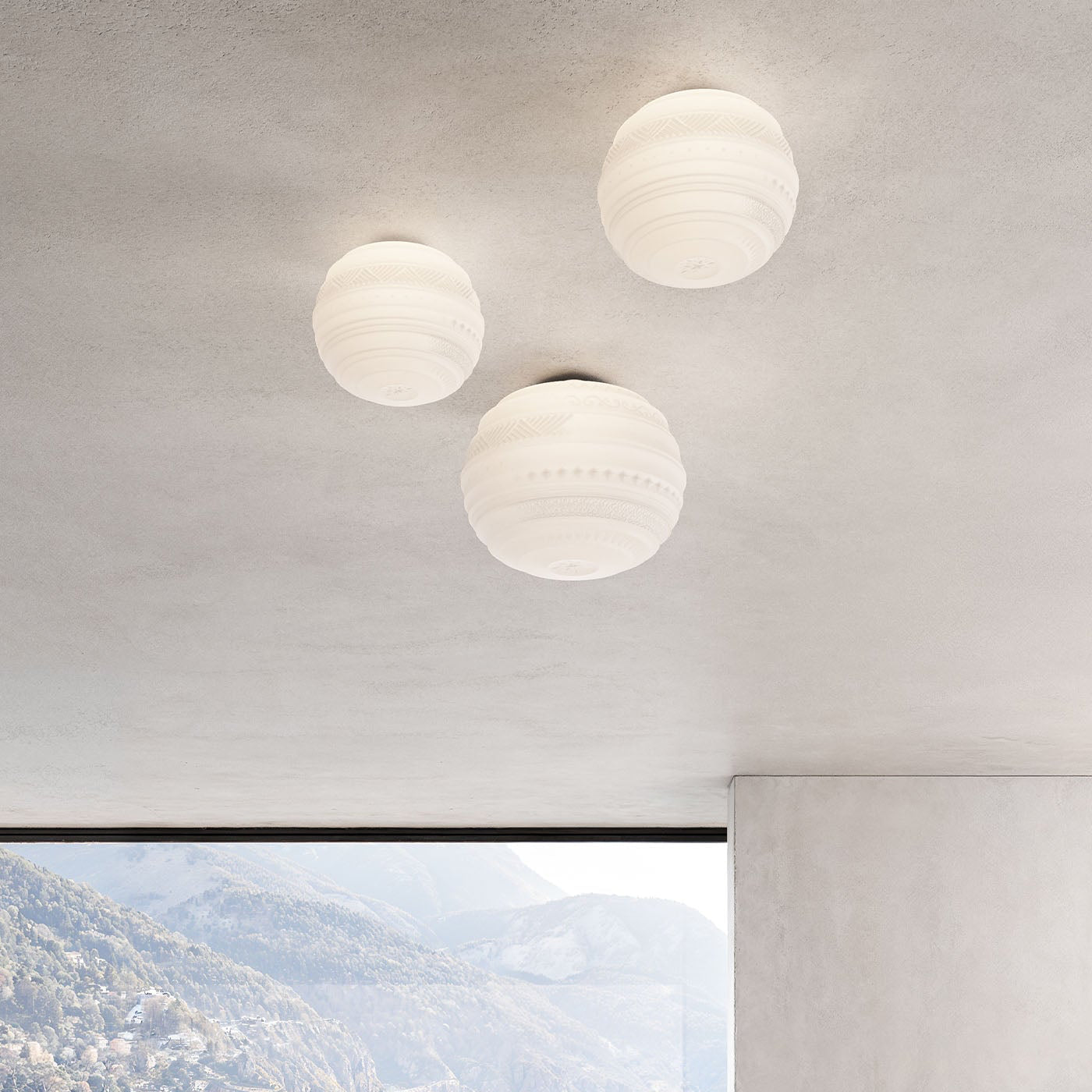 Braille Ceiling/Wall Light