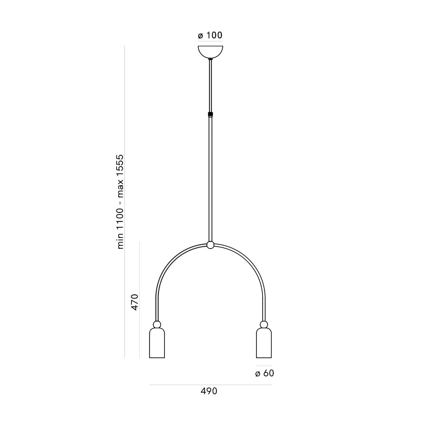 Madame 2lt Pendant