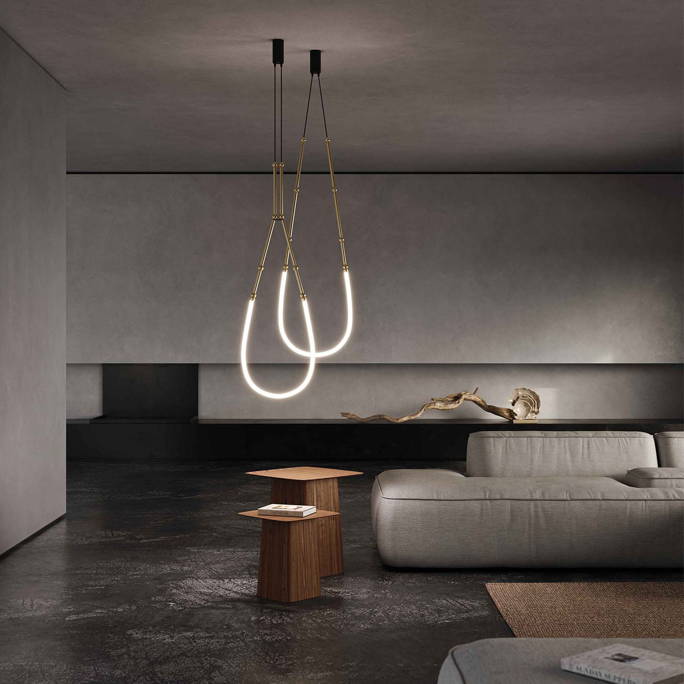 Leda Drop Pendant Light