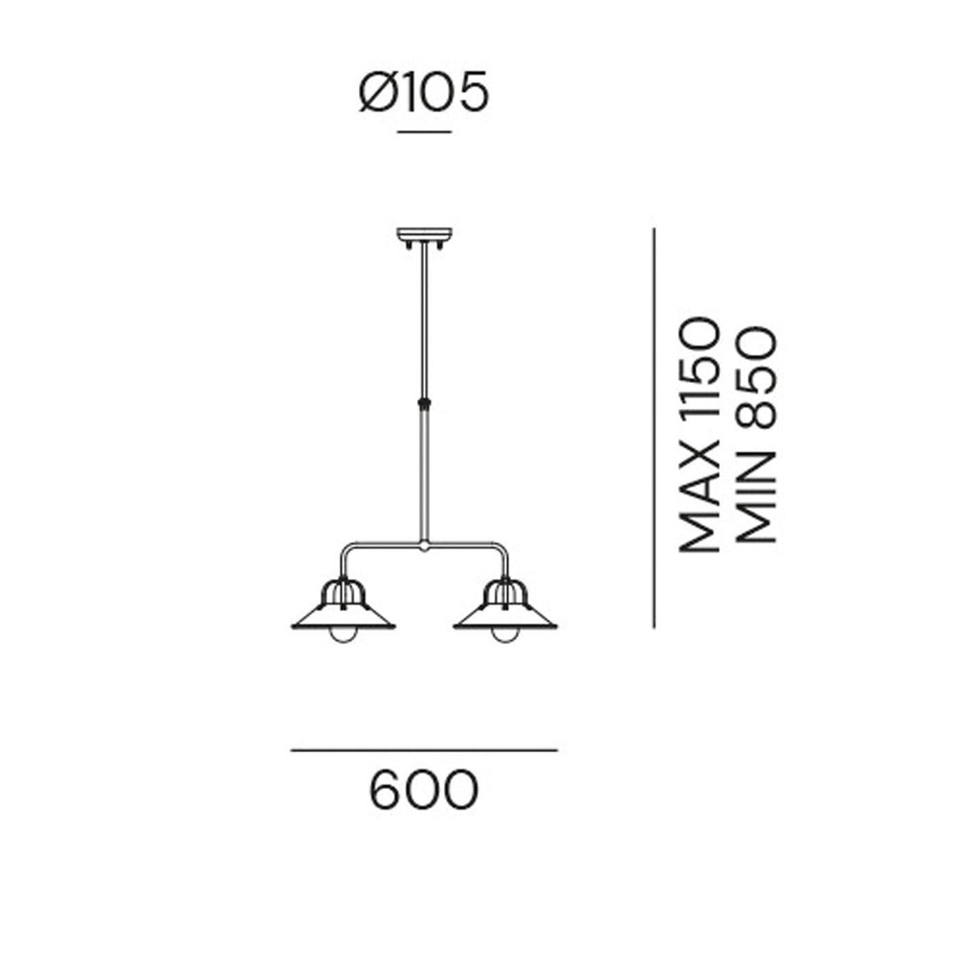 Cascina Suspension Pendant