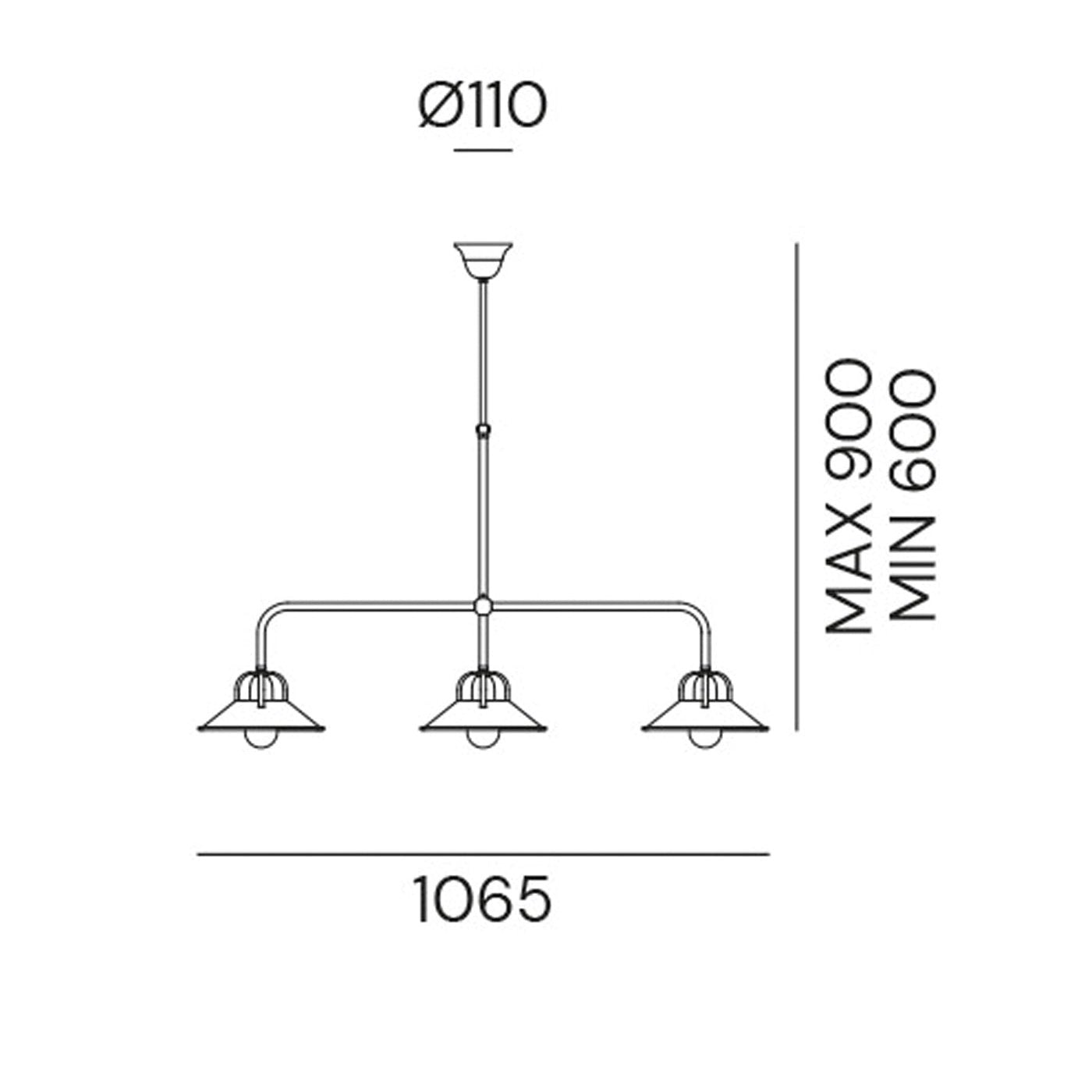 Cascina Suspension Pendant