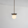 Orbit Brass Pendant Light
