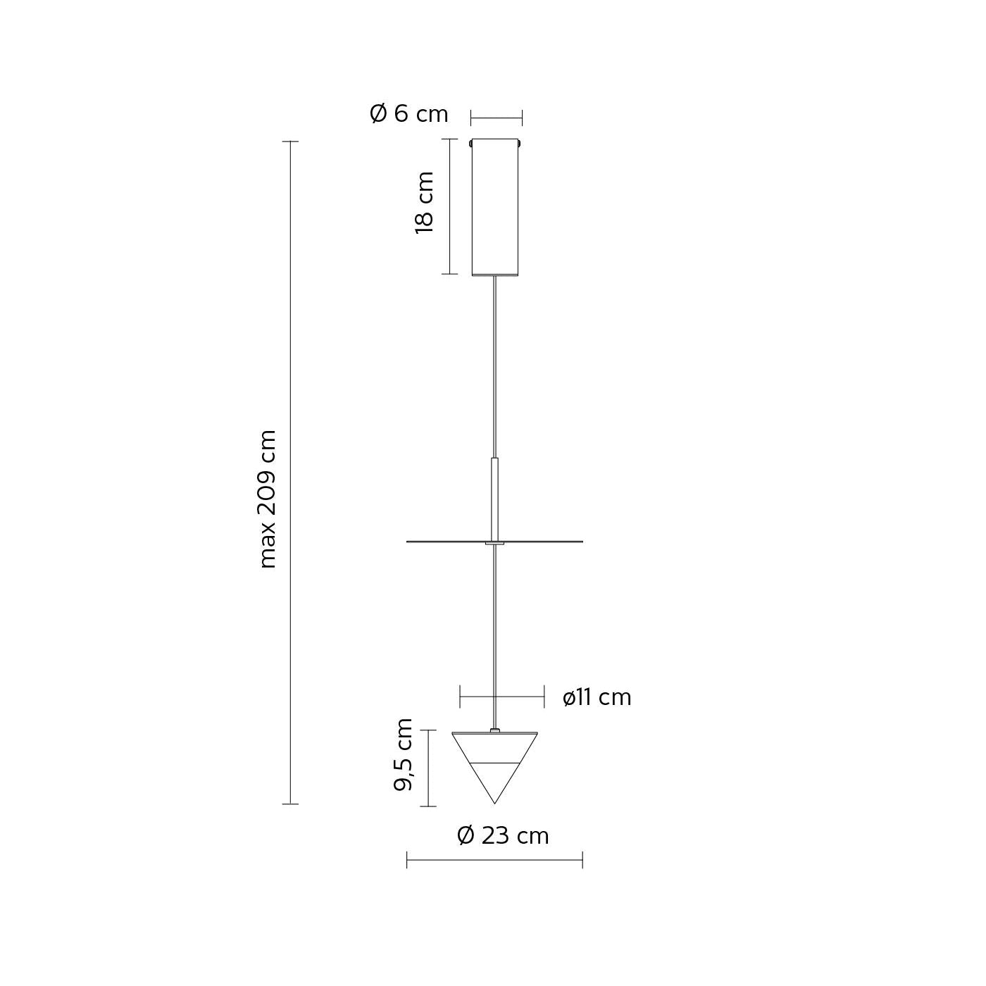 Stralunata Pendant Light