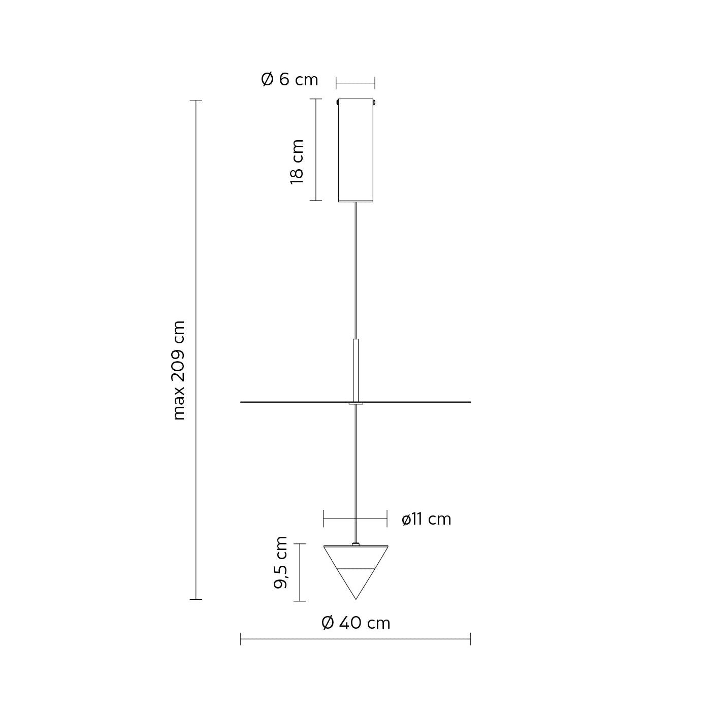 Stralunata Pendant Light