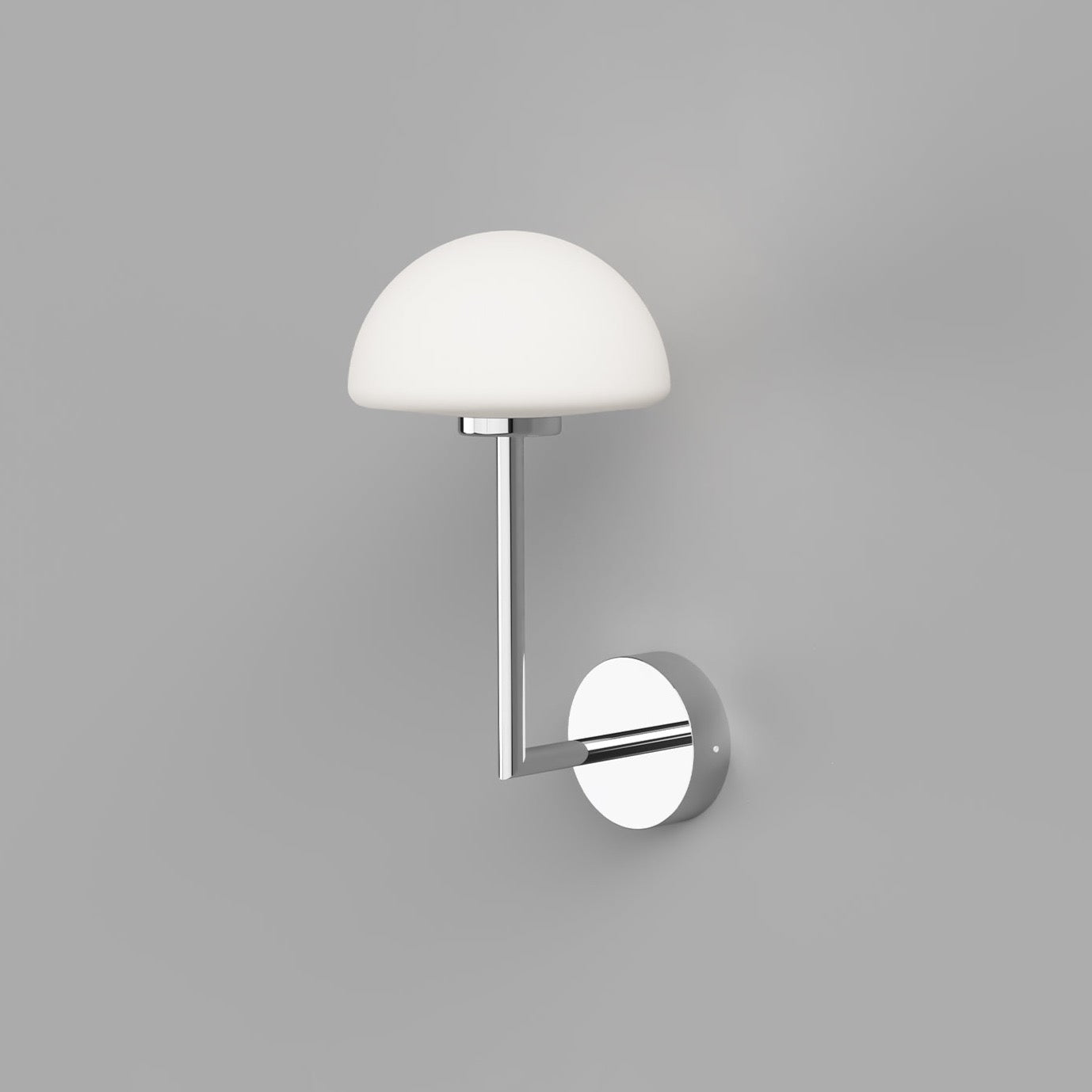 Orb Dome Long Arm Wall Light