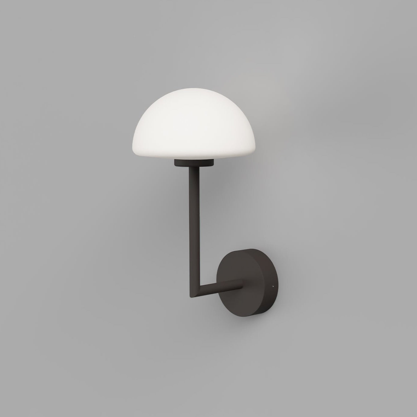 Orb Dome Long Arm Wall Light