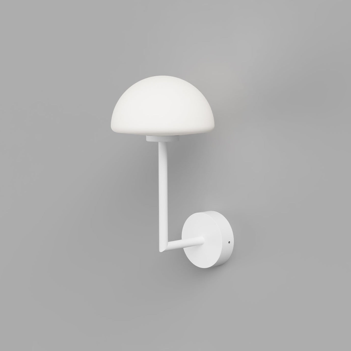 Orb Dome Long Arm Wall Light