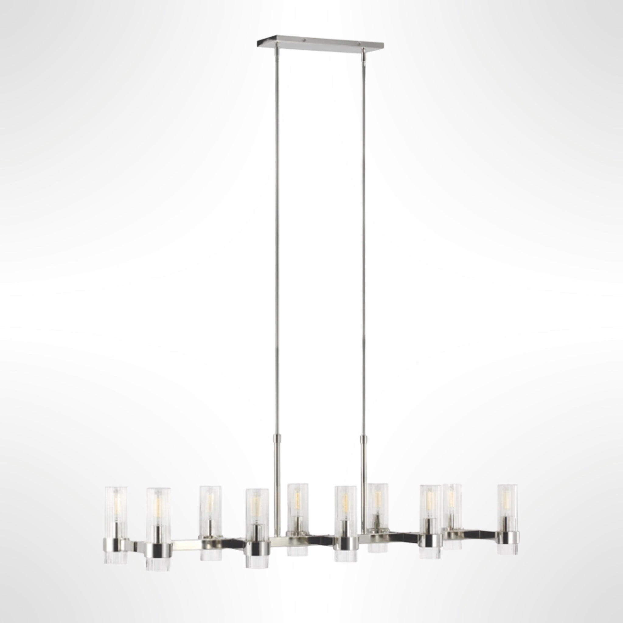 Geneva 10 Light Linear Chandelier