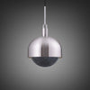 Forked Shade and Globe Pendant