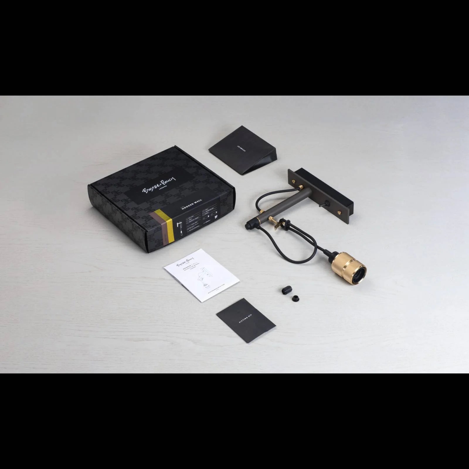 Hooked Wall Light - Nude