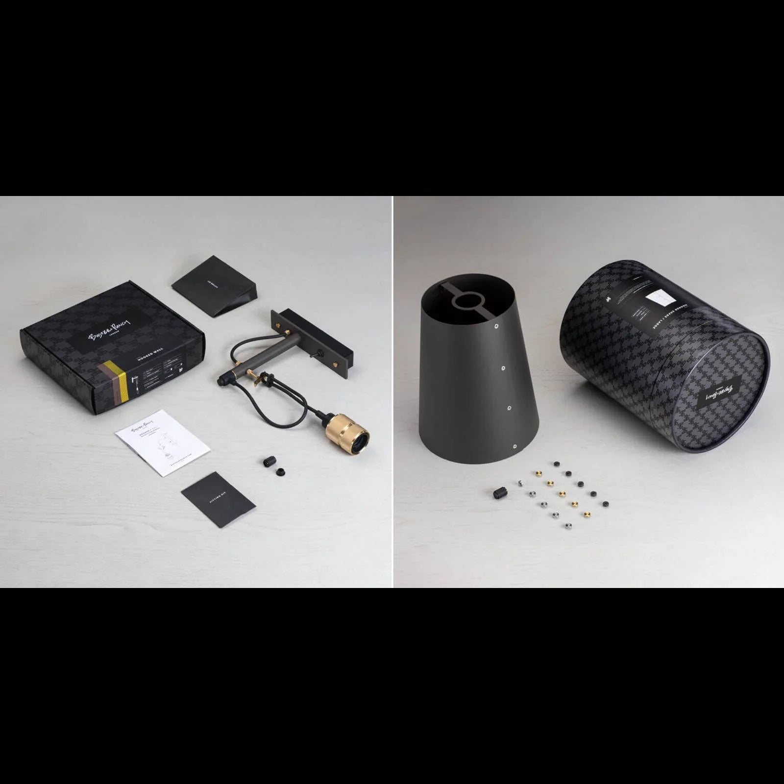 Hooked Wall Light with Shade