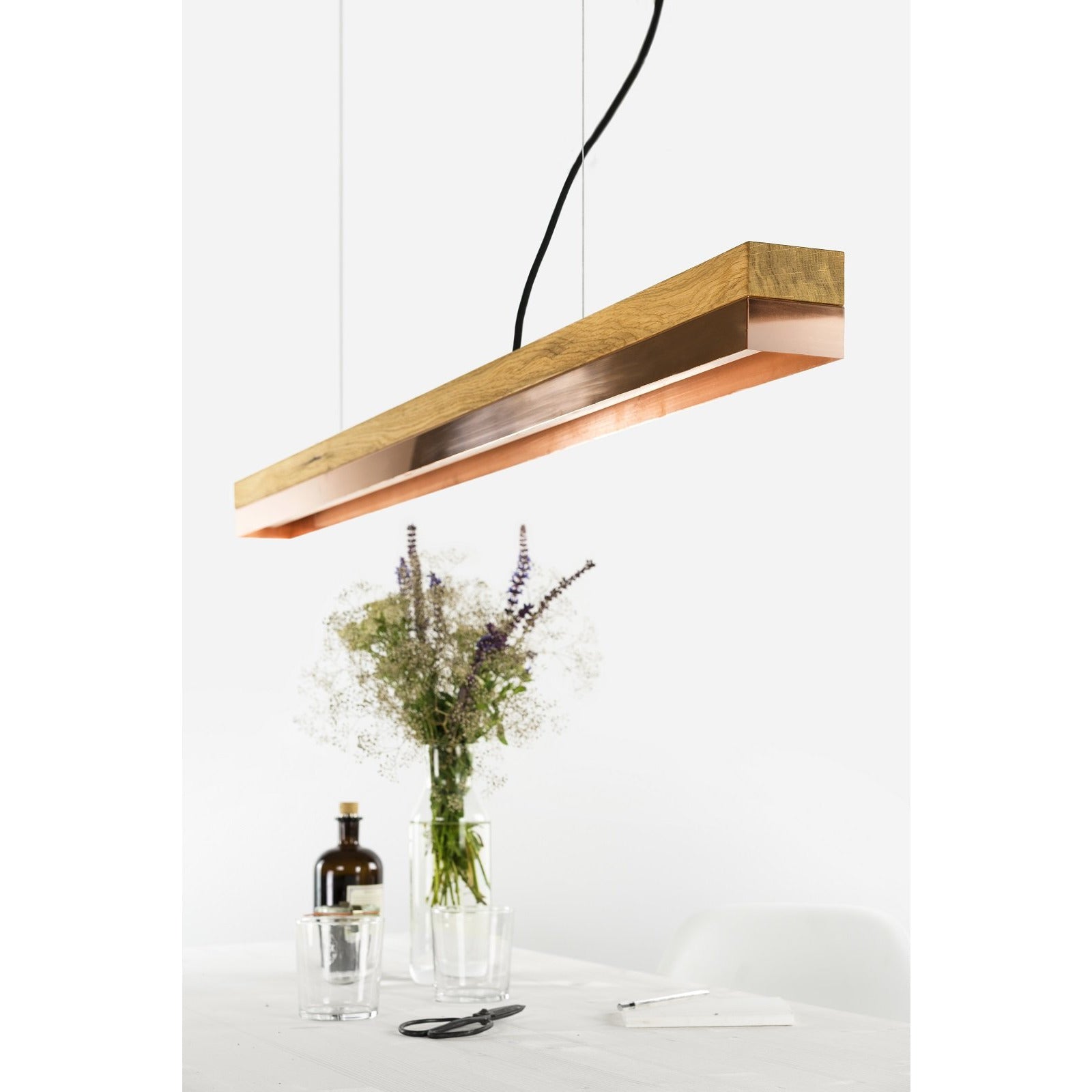 GANTlights | C1 Copper Oak Pendant Light